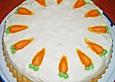 K&auml;se - Sahne - Torte mit Mandarinen