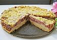 Kirsch - Marzipanpudding - Streuselkuchen