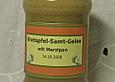 Bratapfel - Samtgelee mit Marzipan