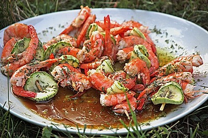 Mediterrane Garnelenspie&szlig;e 4