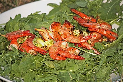 Mediterrane Garnelenspie&szlig;e 5