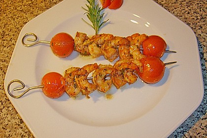 Mediterrane Garnelenspie&szlig;e 1