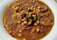 Feurige Bananensuppe mit Mais
