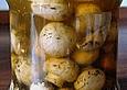 Marinierte Champignon haltbar eingelegt