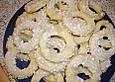 Sauerrahm - Kringel mit Hagelzucker