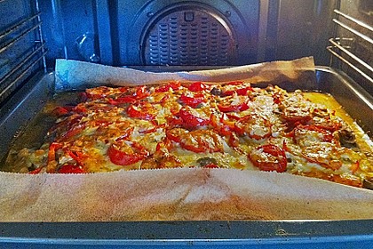 Hackfleischpizza ohne Teig 13