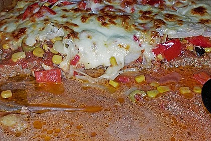 Hackfleischpizza ohne Teig 21