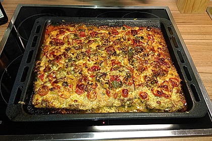 Hackfleischpizza ohne Teig 14