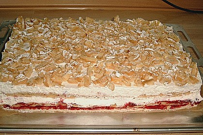 Flockensahneschnitten