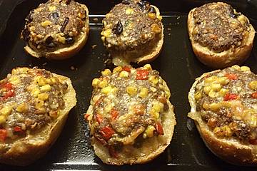 Hackfleisch - Brötchen