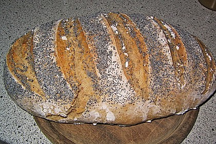 Mohnschnitte mit Weizensauerteig 9