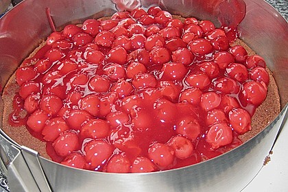 Mohrenkopftorte mit Kirschen 1