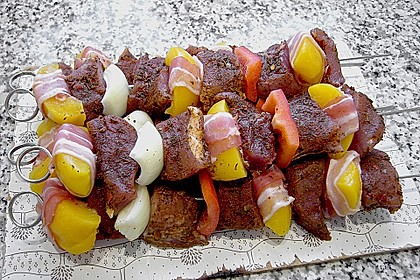 Aprikosenspieß 8