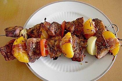Aprikosenspieß 1