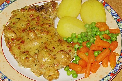 &Uuml;berbackene Kotelett