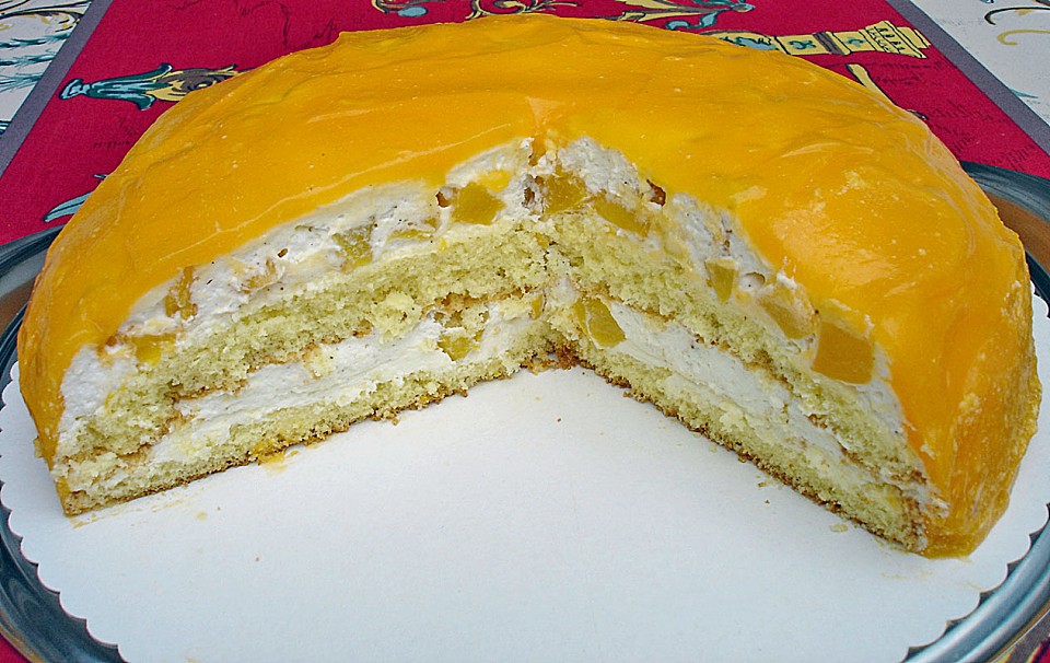 Schmand - Sahne - Torte à la Mathias ( mit Mandarinen ) (Rezept mit ...
