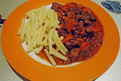 Chili - Gulasch mit Linsen 1