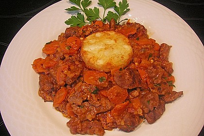 Chili - Gulasch mit Linsen 3