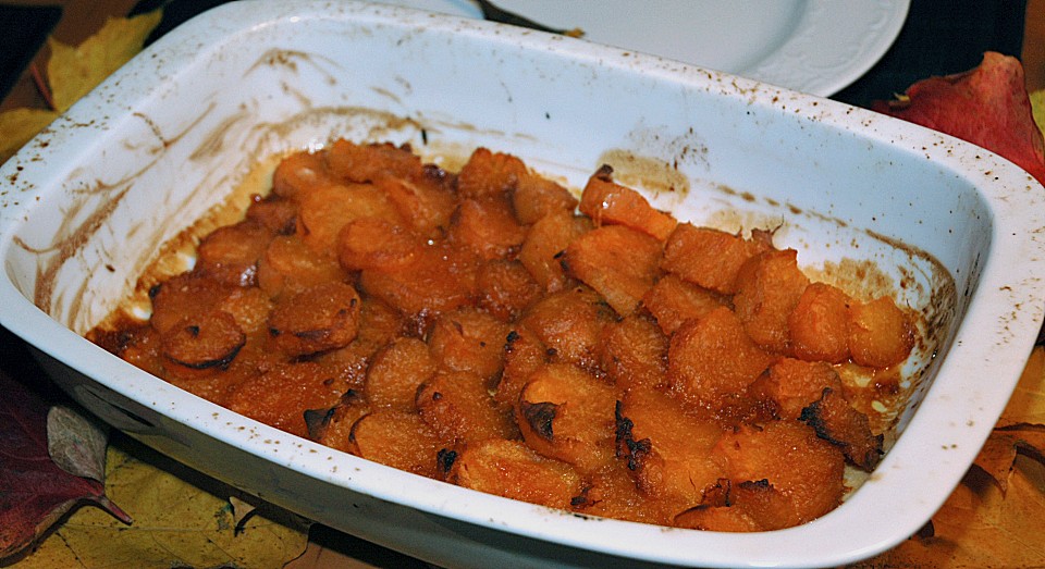 Glasierte Süßkartoffeln zu Thanksgiving (Rezept mit Bild) | Chefkoch.de