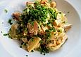 Lachs - Kartoffel - Pfanne