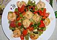 Nudeln mit Chili - Garnelen