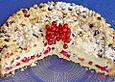 K&auml;se - Streusel - Torte mit Johannisbeeren