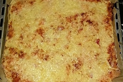 Quark - Öl - Teig für Pizza 7