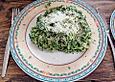Risotto mit Spinat und Gorgonzola