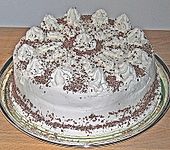 Kirschtorte mit Schokocreme (Bild)