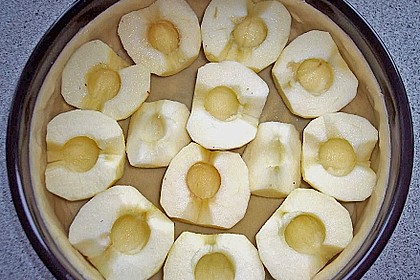 Bratapfelkuchen mit Zimt - Marzipan 35