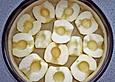 Bratapfelkuchen mit Zimt - Marzipan