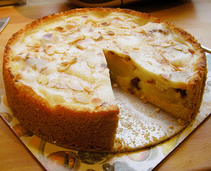 Bratapfelkuchen mit Zimt - Marzipan (Rezept mit Bild) | Chefkoch.de