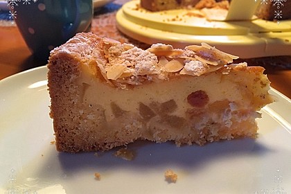 Bratapfelkuchen mit Zimt - Marzipan 9