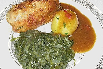 Schweineroulade mit Gorgonzola 1