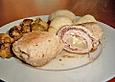 Schweineroulade mit Gorgonzola
