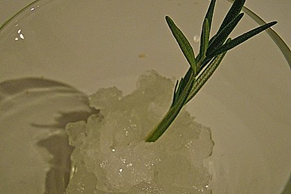Rosmarin - Zitronen - Sorbet 6