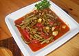 Gr&uuml;ne Bohnen und Kartoffel in pikanter Sauce