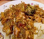 H&auml;hnchen - Broccoli - Pfanne (Bild)