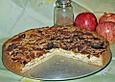 Apfelkuchen mit Honig - Marzipanguss