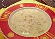 Porree - K&auml;sesuppe mit Hack