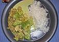 H&uuml;hnercurry mit Blumenkohl
