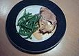 Schweinebraten, nur mit Wasser gemacht