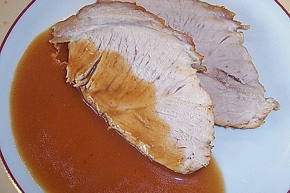 Schweinebraten, nur mit Wasser gemacht 4