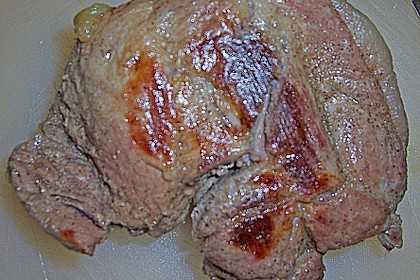 Schweinebraten, nur mit Wasser gemacht 6