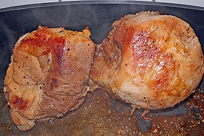 Schweinebraten, nur mit Wasser gemacht 9