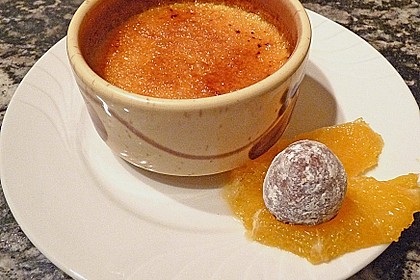 Crème brûlée mit Orange 7