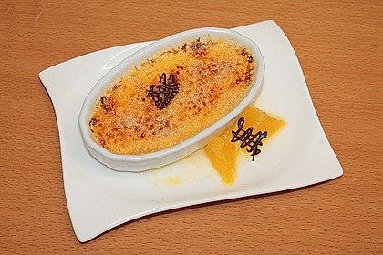 Crème brûlée mit Orange 9