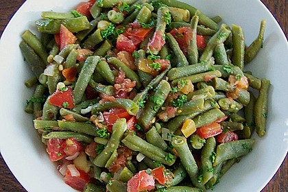 Gr&uuml;ne Bohnen mit Tomaten