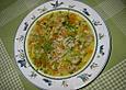 Graupensuppe mit P&ouml;kelrippchen