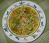 Graupensuppe mit P&ouml;kelrippchen (Bild)